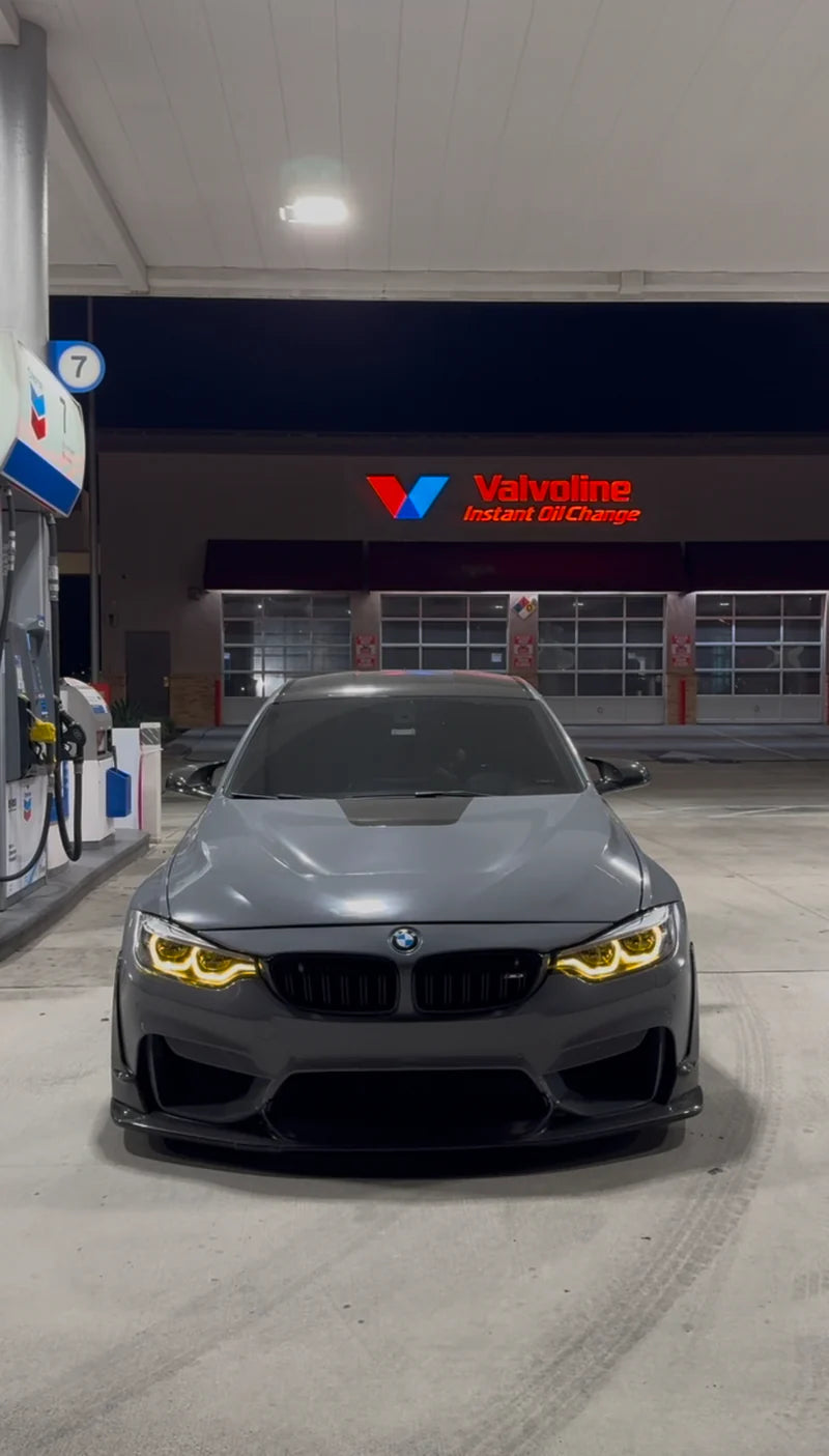 F8X IKON Yellow/White Switchable DRL Headlights | BMW M3 F80 | M4 F82/F83