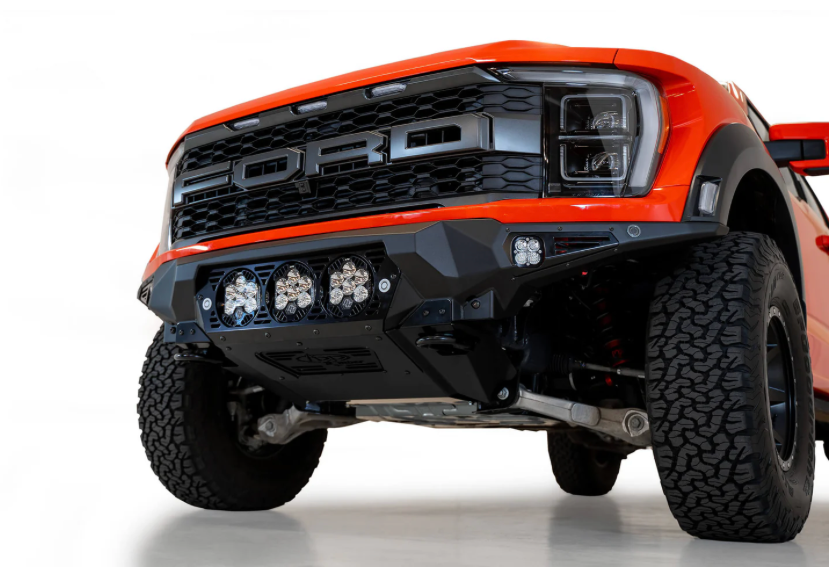 Baja Designs Style Bomber Front Bumper for 2021-2024 Ford F-150 Raptor & Raptor R