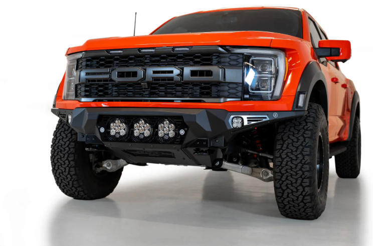 Baja Designs Style Bomber Front Bumper for 2021-2024 Ford F-150 Raptor & Raptor R
