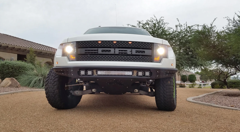 2010-2014 Ford Raptor Venom R Style Front Bumper