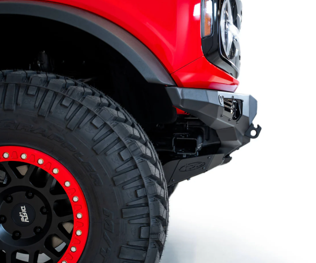2021-2024 Ford Bronco Tactical Bomber Front Bumper Rigid Edition