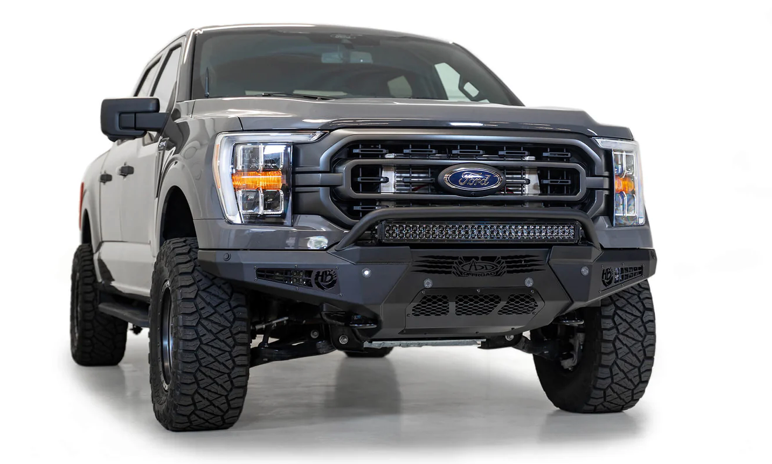 2021-2023 Ford F-150 HoneyBadger Front Bumper with Top Hoop