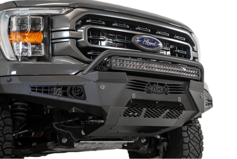 2021-2023 Ford F-150 HoneyBadger Front Bumper with Top Hoop