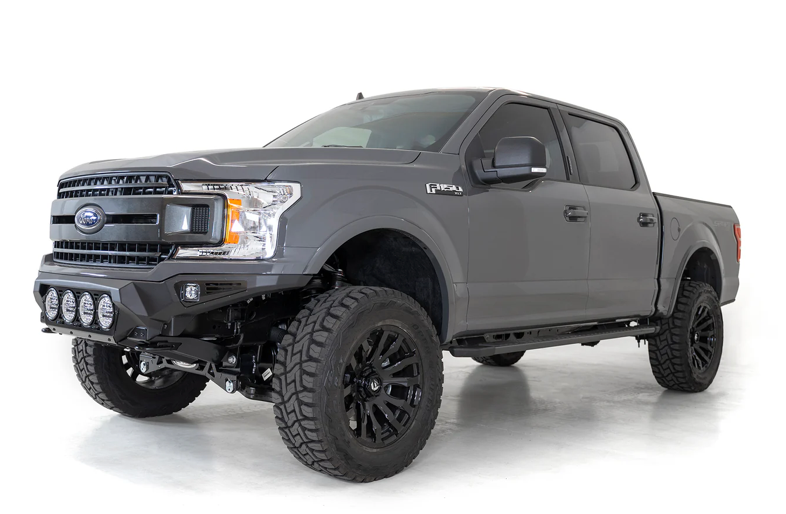2018-2020 Ford F-150 Bomber Heritage Front Bumper with Rigid Light Mounts
