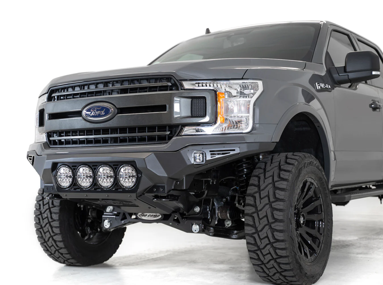 2018-2020 Ford F-150 Bomber Heritage Front Bumper with Rigid Light Mounts