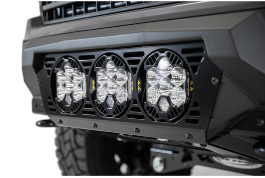 2018-2020 Ford F-150 Bomber Front Bumper Heritage-Inspired with Baja Designs Light Mounts