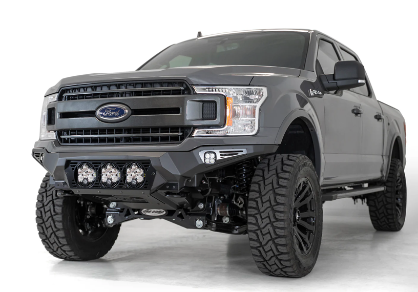 2018-2020 Ford F-150 Bomber Front Bumper Heritage-Inspired with Baja Designs Light Mounts