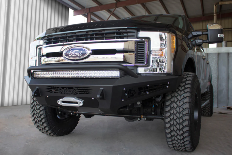 2017-2022 Ford Super Duty HoneyBadger Winch Style Front Bumper