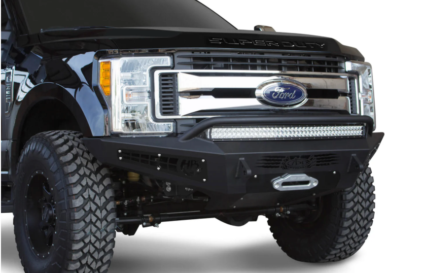 2017-2022 Ford Super Duty HoneyBadger Winch Style Front Bumper
