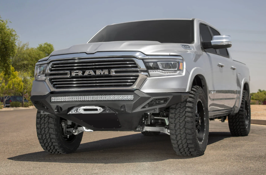2019-2023 RAM 1500 Tactical Stealth Front Bumper (Heavy-Duty Protection)
