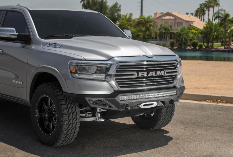 2019-2023 RAM 1500 Tactical Stealth Front Bumper (Heavy-Duty Protection)