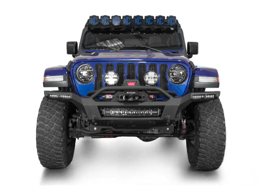 2018-2024 Jeep JL/JT Phantom Series Style Winch Front Bumper