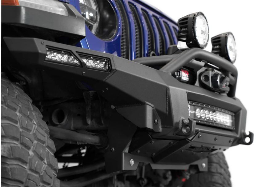2018-2024 Jeep JL/JT Phantom Series Style Winch Front Bumper