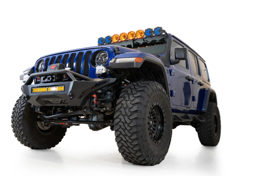 2018-2024 Jeep JL/JT Tactical Stealth Style Front Bumper