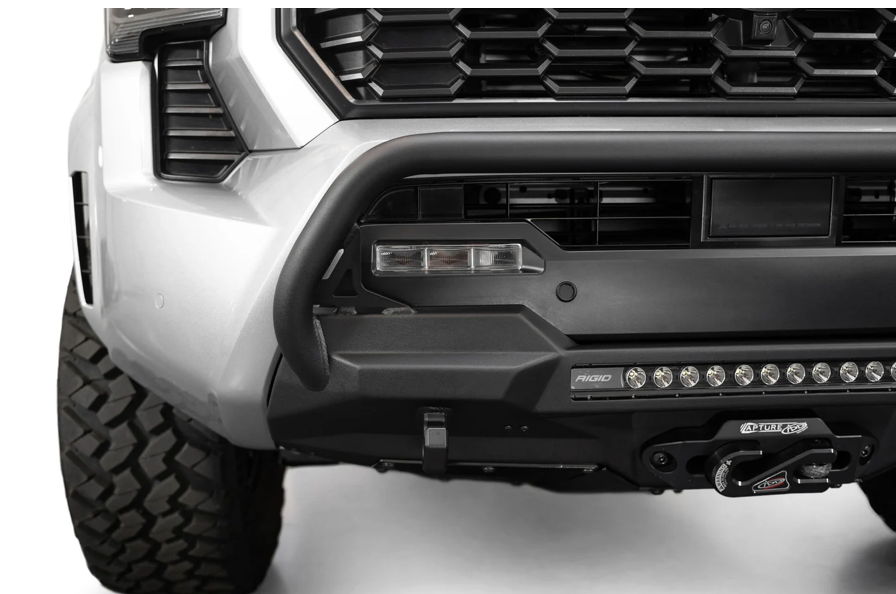 2024+ Toyota Tacoma Tactical Stealth Winch Front Bumper with Top Hoop and Center Mount