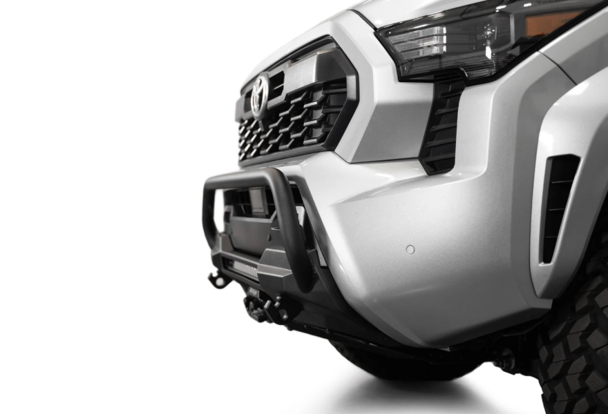 2024+ Toyota Tacoma Tactical Stealth Winch Front Bumper with Top Hoop and Center Mount