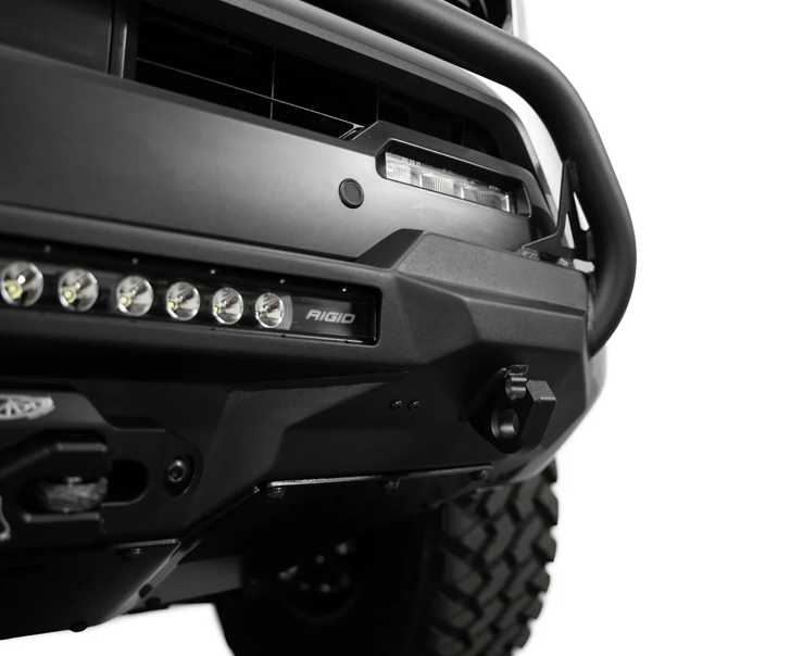 2024+ Toyota Tacoma Tactical Stealth Winch Front Bumper with Top Hoop and Center Mount