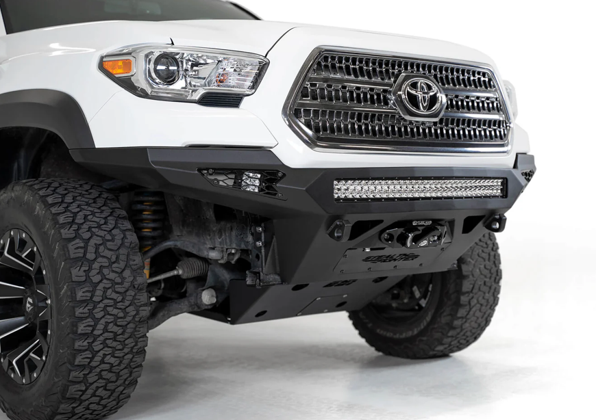 2016-2023 Toyota Tacoma Tactical Stealth Off-Road Winch Front Bumper