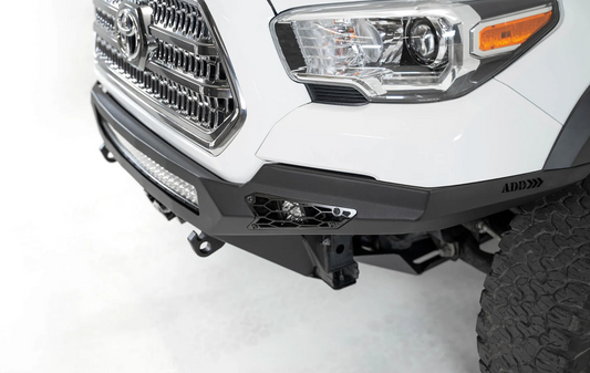 2016-2023 Toyota Tacoma Tactical Stealth Off-Road Winch Front Bumper