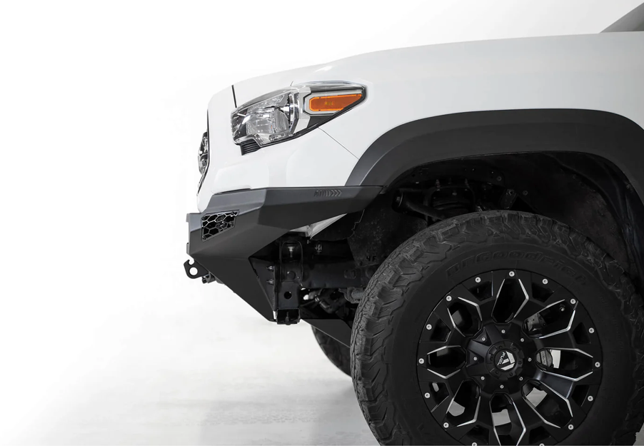 2016-2023 Toyota Tacoma Tactical Stealth Off-Road Winch Front Bumper