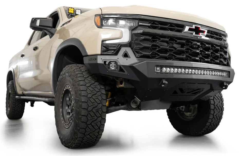 2022+ Chevy Silverado 1500 ZR2 Tactical Stealth Front Bumper