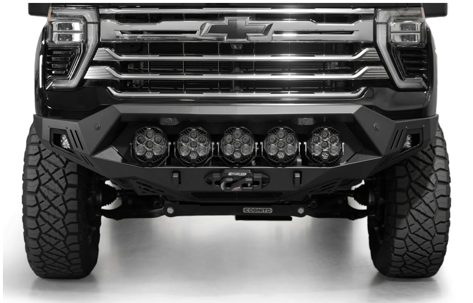 2024+ Chevy Silverado 2500/3500 Bomber Style HD Lighting Front Bumper