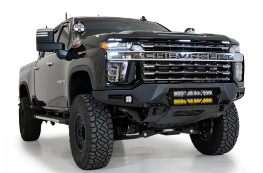 2020-2023 Chevy 2500/3500 Bomber Style Dual 20-Inch Lights Front Bumper