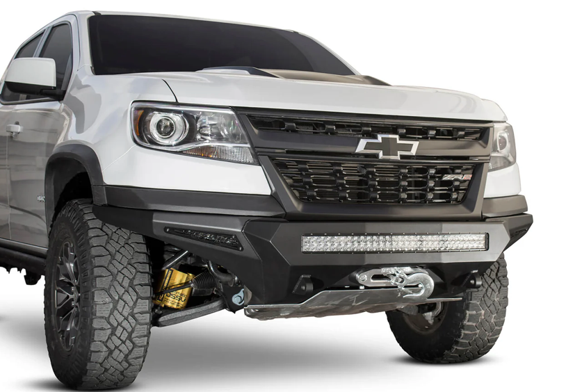 2017-2021 Chevy Colorado ZR2 Tactical Stealth Winch Style Front Bumper