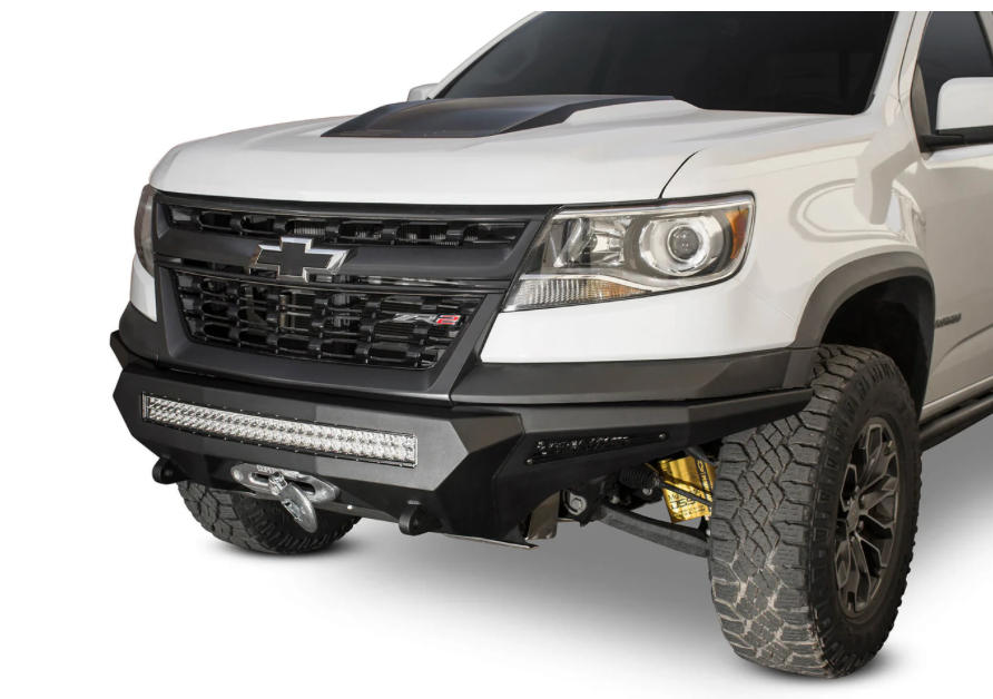 2017-2021 Chevy Colorado ZR2 Tactical Stealth Winch Style Front Bumper