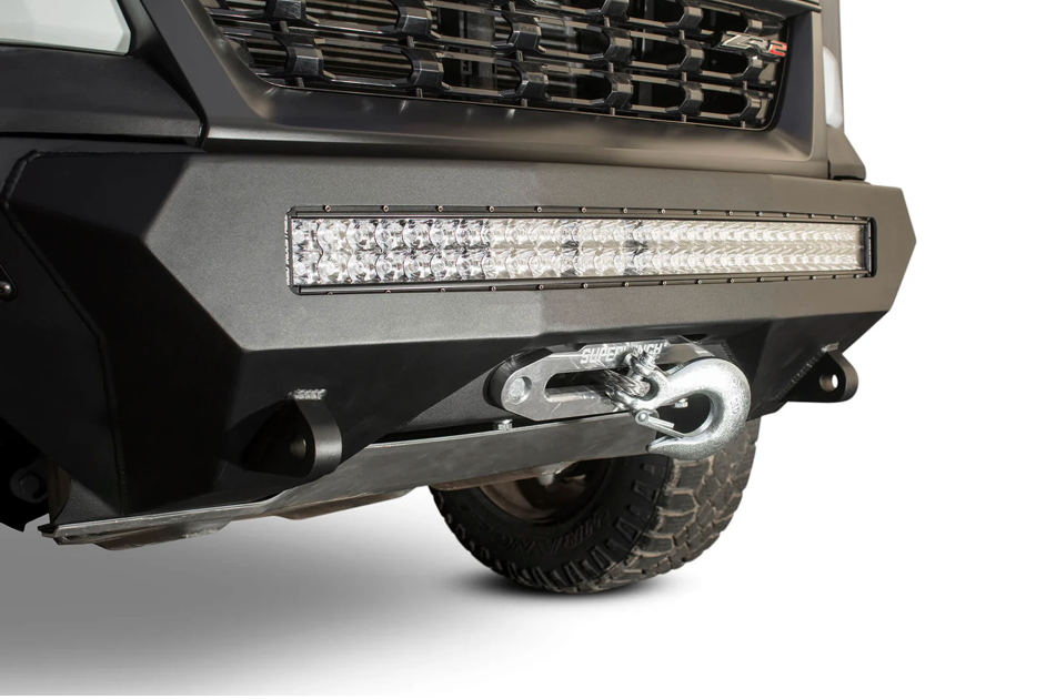 2017-2021 Chevy Colorado ZR2 Tactical Stealth Winch Style Front Bumper