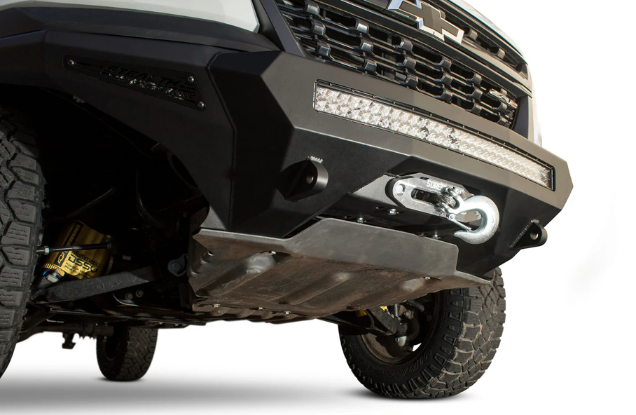 2017-2021 Chevy Colorado ZR2 Tactical Stealth Winch Style Front Bumper