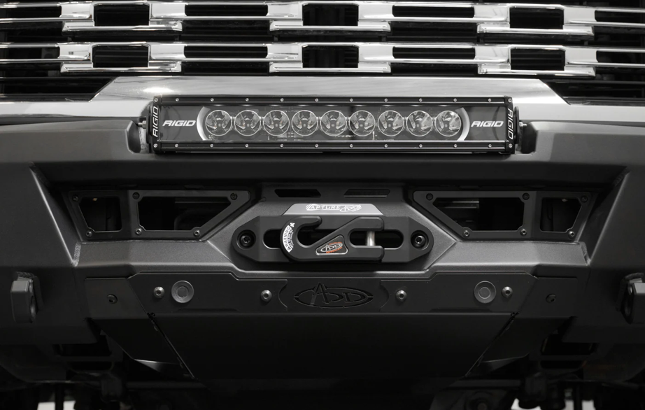 2024-2025 GMC Sierra 2500/3500 Phantom Defender Winch HD Style Front Bumper