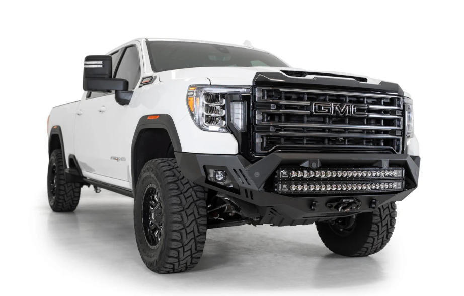 2020-2023 GMC Sierra 2500/3500 Bomber Style & HD Lighting Front Bumper