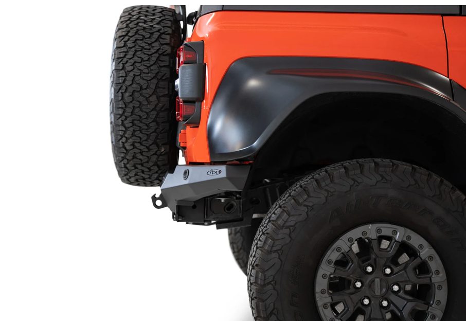 2022-2024 Ford Bronco Raptor Tactical Bomber Style Rear Bumper