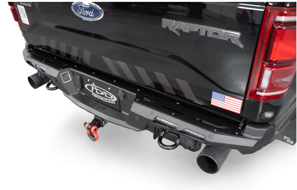 2017-2020 Ford F-150 Raptor Tactical Phantom Series Rear Bumper