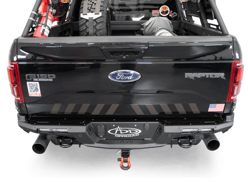 2017-2020 Ford F-150 Raptor Tactical Phantom Series Rear Bumper