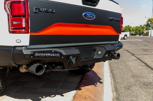 2017-2020 Ford Raptor HoneyBadger Design 10" Lights Rear Bumper