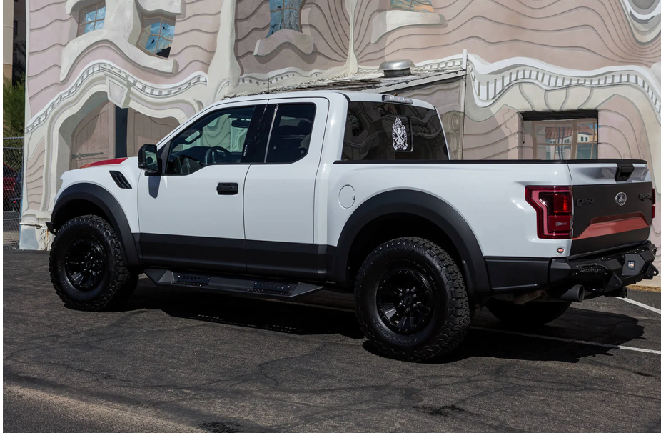 2017-2020 Ford Raptor HoneyBadger Design 10" Lights Rear Bumper