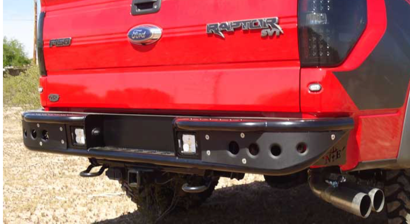 2009-2014 Ford F-150 Raptor/Venom Off-Road Defender Rear Bumper