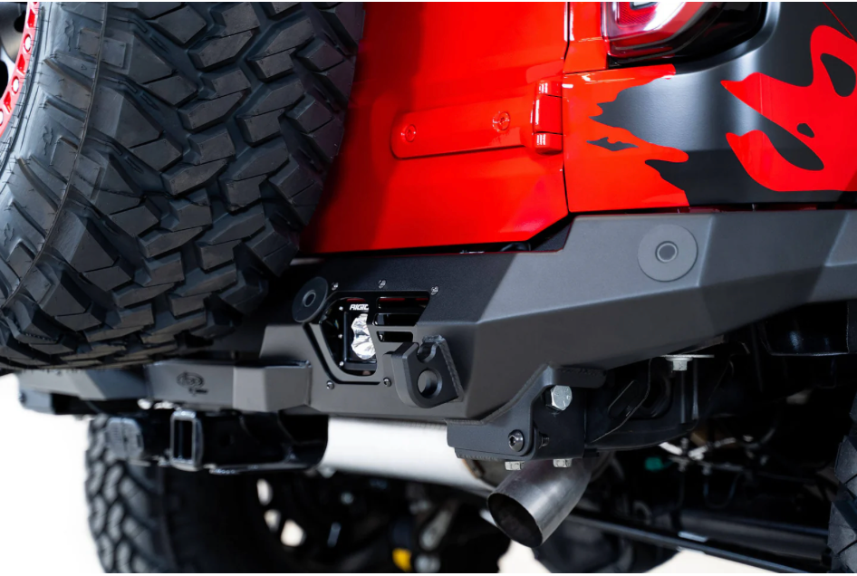 2021-2024 Ford Bronco Tactical Bomber Style Rear Bumper