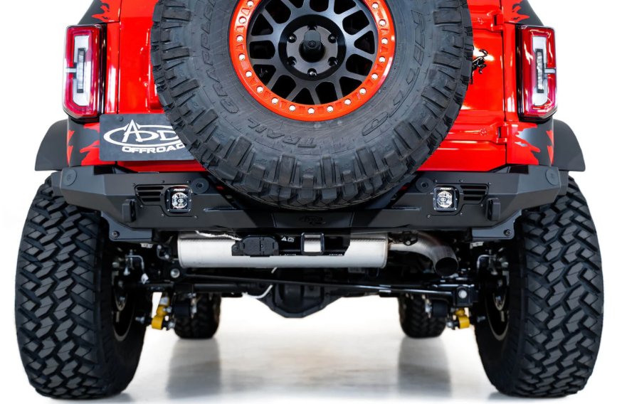 2021-2024 Ford Bronco Tactical Bomber Style Rear Bumper
