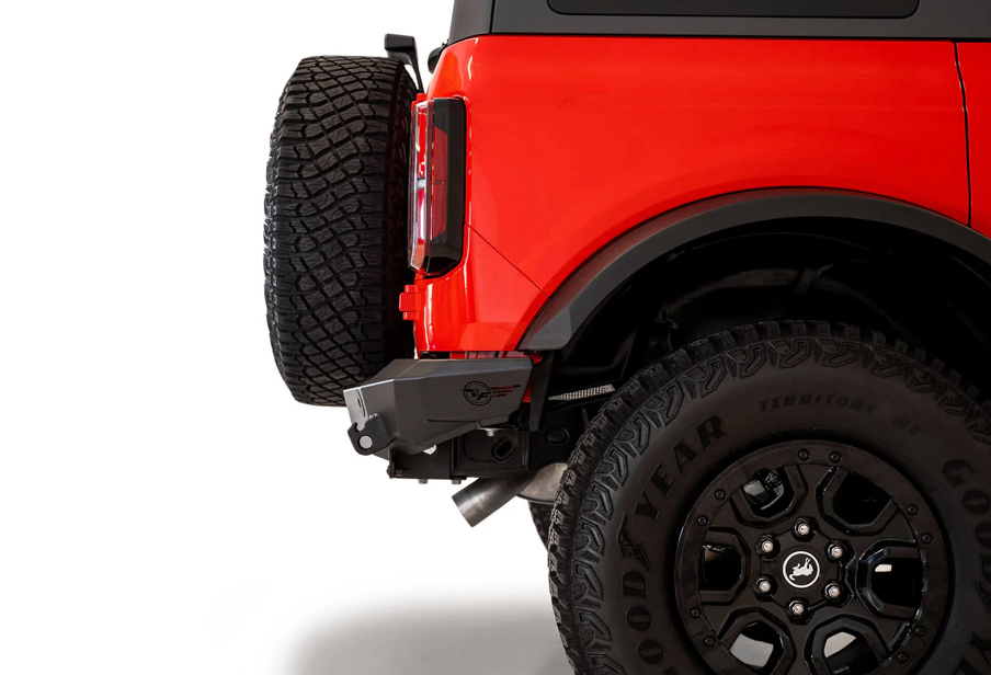 2021-2024 Ford Bronco Rock Defender Design Rear Bumper