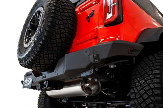 2021-2024 Ford Bronco Rock Defender Design Rear Bumper