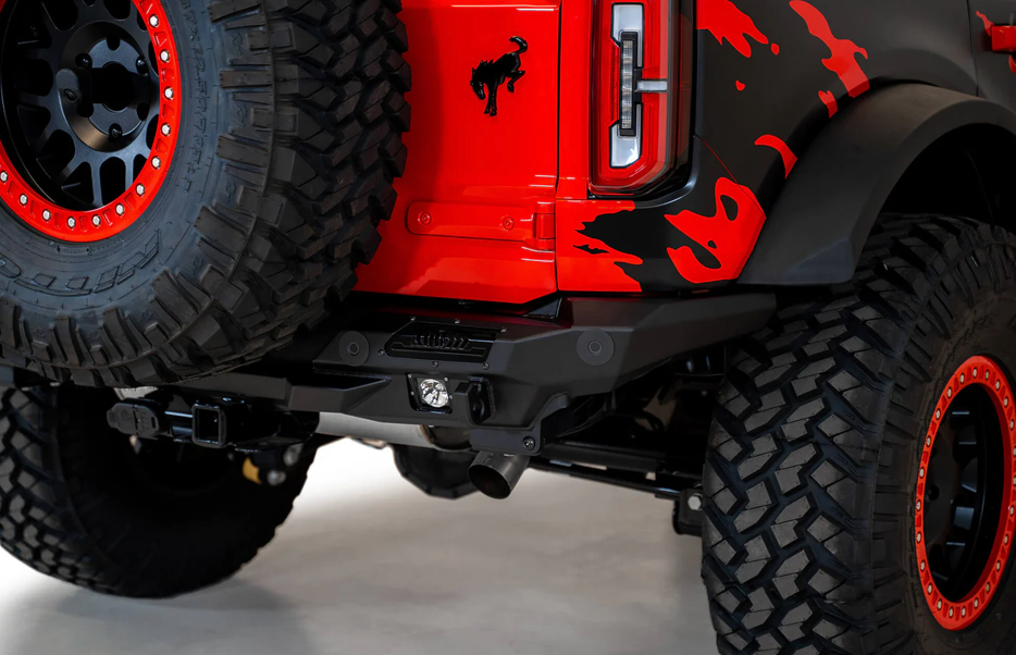2021-2024 Ford Bronco Tactical Stealth Series Rear Bumper