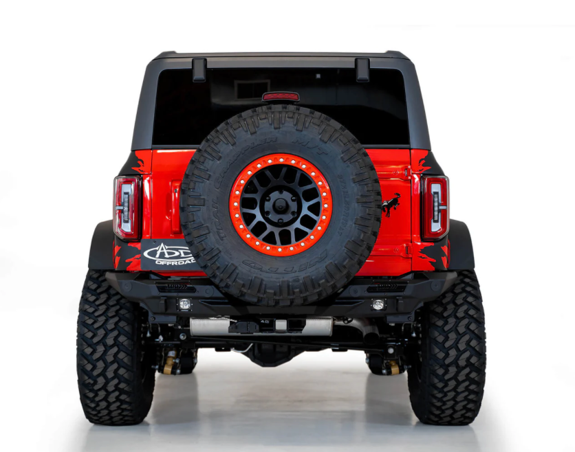 2021-2024 Ford Bronco Tactical Stealth Series Rear Bumper