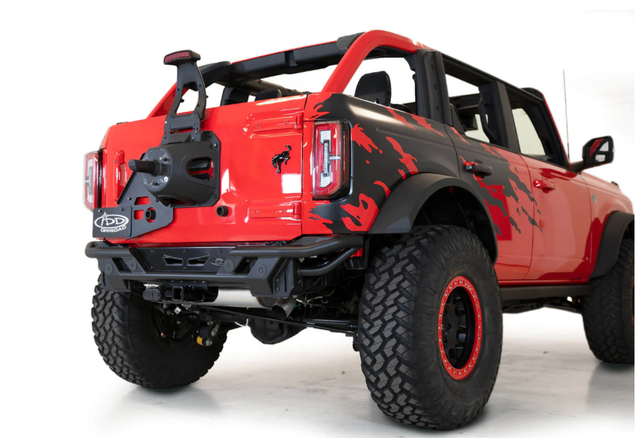 2021-2024 Ford Bronco Pro Series Precision Bolt-On Rear Bumper