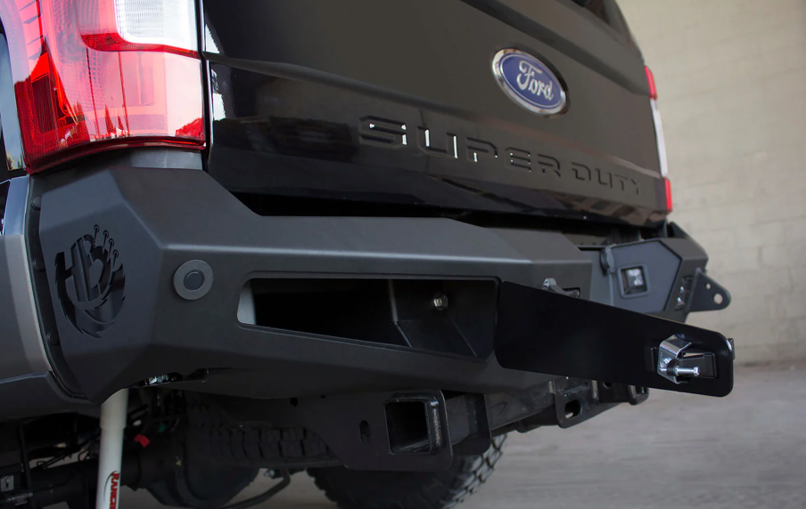 2017-2022 Ford Super Duty Extreme Duty HoneyBadger Series Rear Bumper
