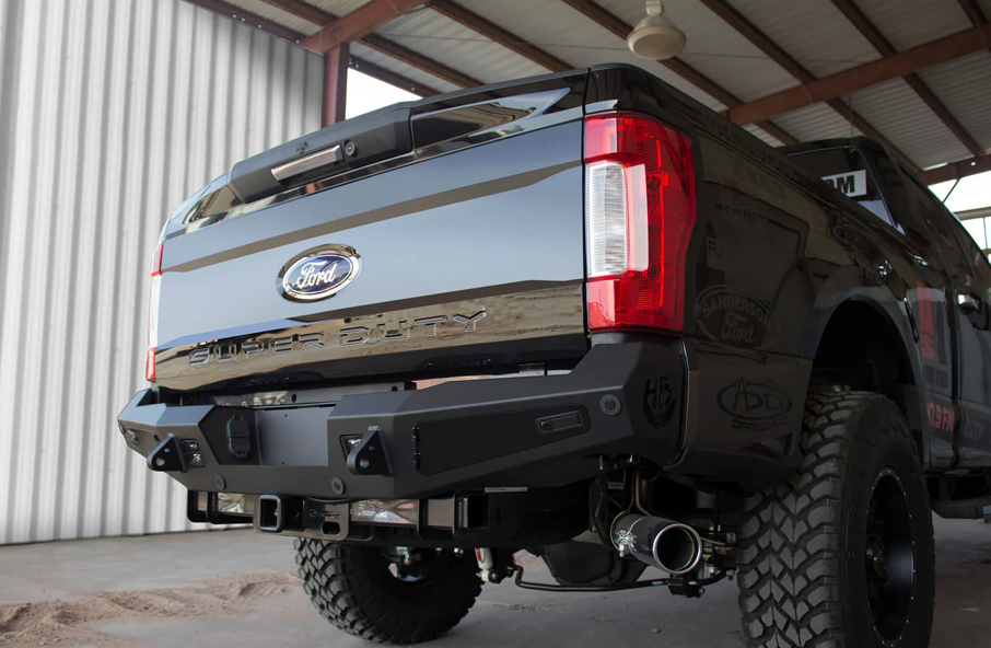 2017-2022 Ford Super Duty Extreme Duty HoneyBadger Series Rear Bumper