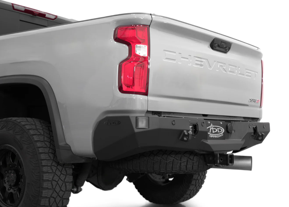 2024+ Chevy Silverado 2500/3500 Shadow Series Design Rear Bumper