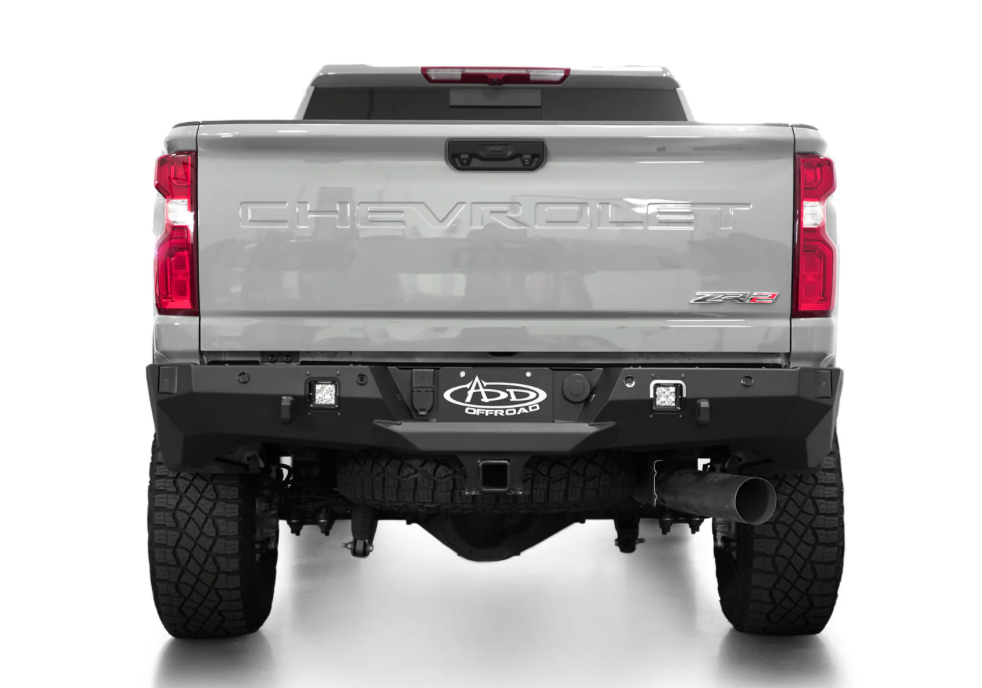 2024+ Chevy Silverado 2500/3500 Shadow Series Design Rear Bumper